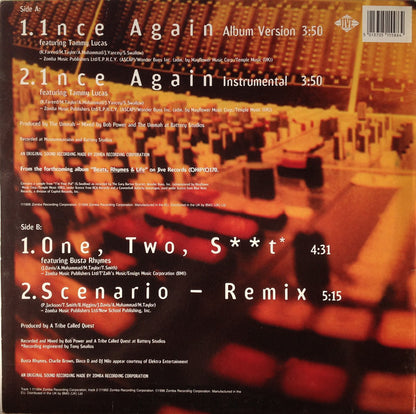 A Tribe Called Quest : 1nce Again (12")