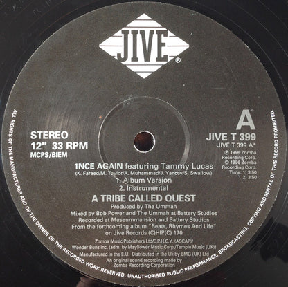 A Tribe Called Quest : 1nce Again (12")