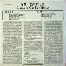 Bo Carter : Banana In Your Fruit Basket (Red Hot Blues 1931-36) (LP, Comp)
