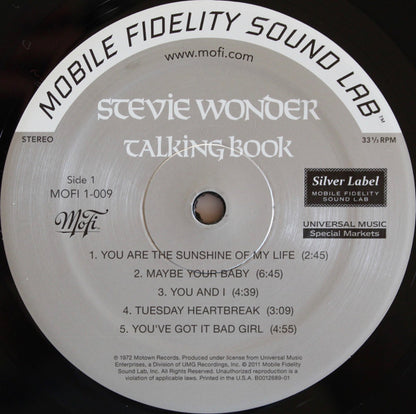 Stevie Wonder : Talking Book (LP, Album, Ltd, Num, RE, RM, S/Edition)