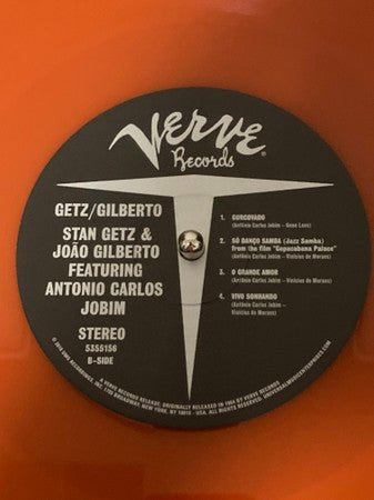 Stan Getz, João Gilberto : Getz / Gilberto (LP, Album, RE, Tra)
