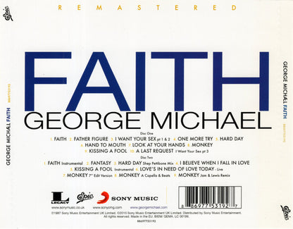 George Michael : Faith (CD, Album, RE, RM + CD, Comp, RE, RM)