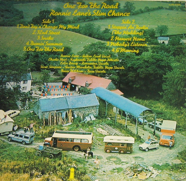Ronnie Lane & Slim Chance : One For The Road (LP, Album)