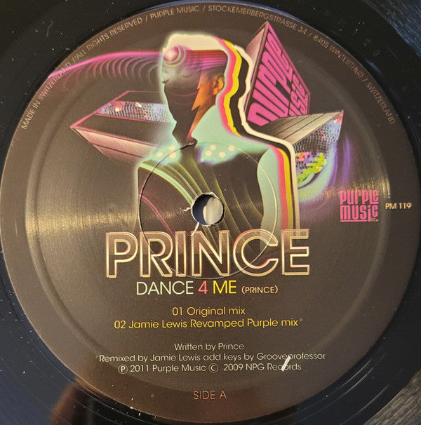 Prince : Dance 4 Me (12", Single)