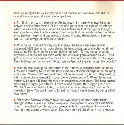 Sonny Terry : Black Night Road (CD, Album, RE)
