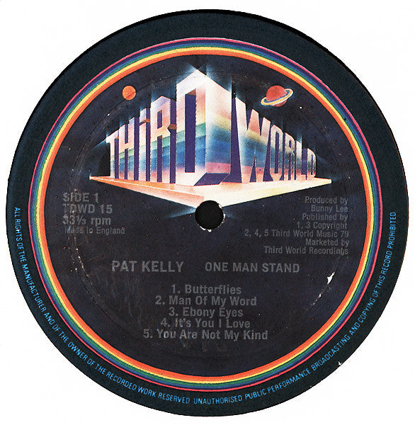 Pat Kelly : One Man Stand (LP, Album)