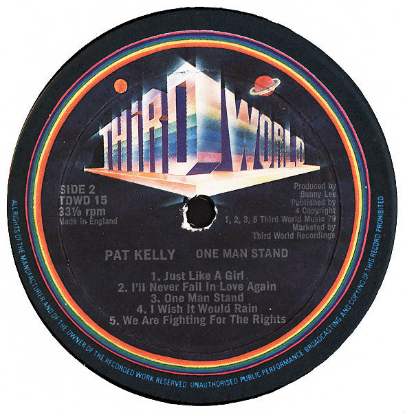 Pat Kelly : One Man Stand (LP, Album)