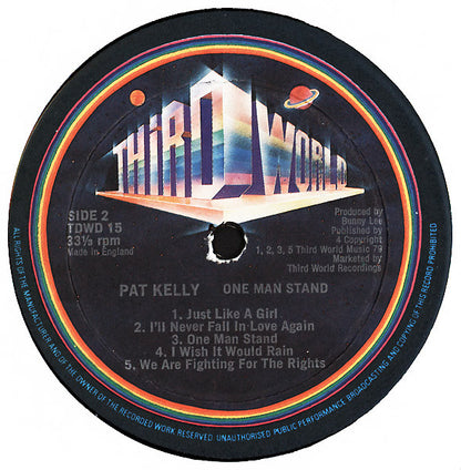 Pat Kelly : One Man Stand (LP, Album)