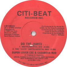 Super Lover Cee & Casanova Rud : Do The James... (12")