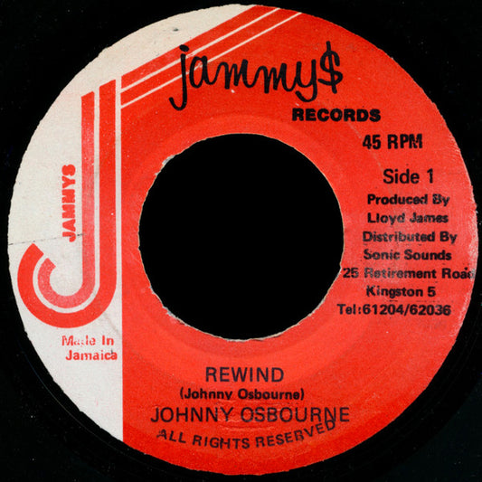 Johnny Osbourne : Rewind (7")