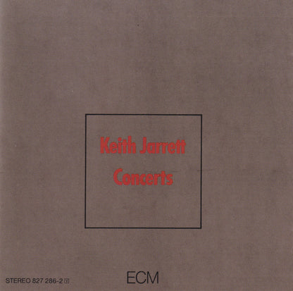 Keith Jarrett : Concerts / Bregenz (CD, Album, Pol)