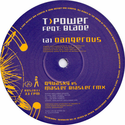 T>Power* Feat: Blade (3) : Dangerous (12")