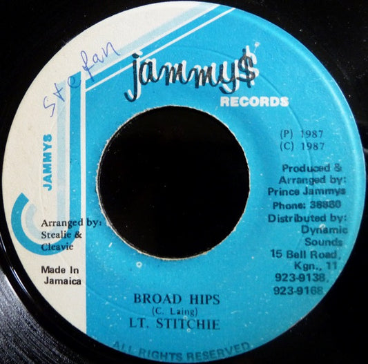 Lieutenant Stitchie : Broad Hips (7")