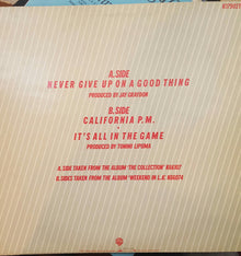 George Benson : Never Give Up On A Good Thing (12")