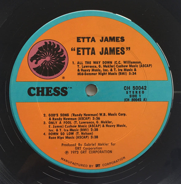 Etta James : Etta James (LP, Album)