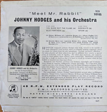 Johnny Hodges And His Orchestra : Meet Mr. Rabbit (7", EP)