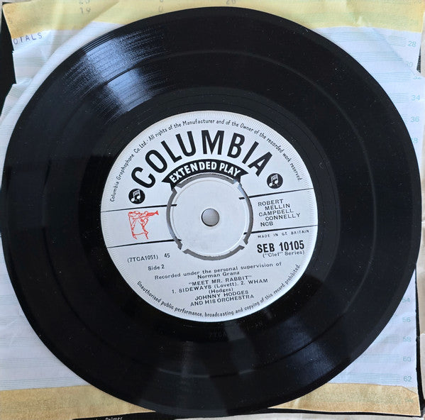 Johnny Hodges And His Orchestra : Meet Mr. Rabbit (7", EP)
