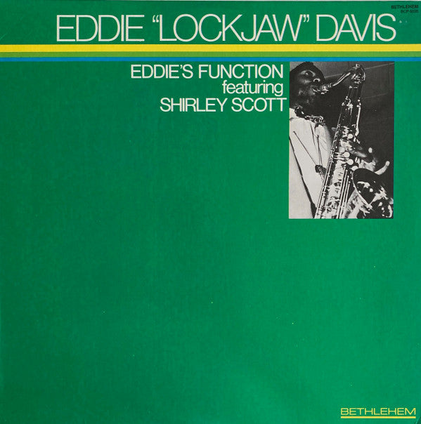 Eddie "Lockjaw" Davis Featuring Shirley Scott : Eddie's Function (LP, Comp)