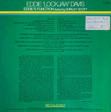 Eddie "Lockjaw" Davis Featuring Shirley Scott : Eddie's Function (LP, Comp)