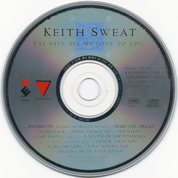 Keith Sweat : I'll Give All My Love To You (CD, Album)