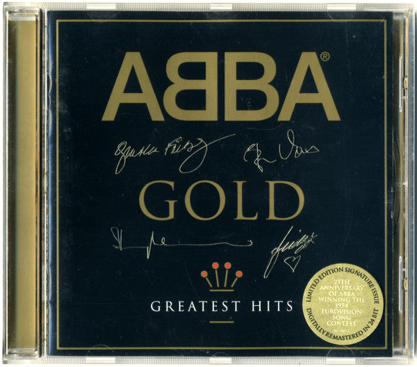 ABBA : Gold (Greatest Hits) (CD, Comp, Ltd, RE, RM, Sig)
