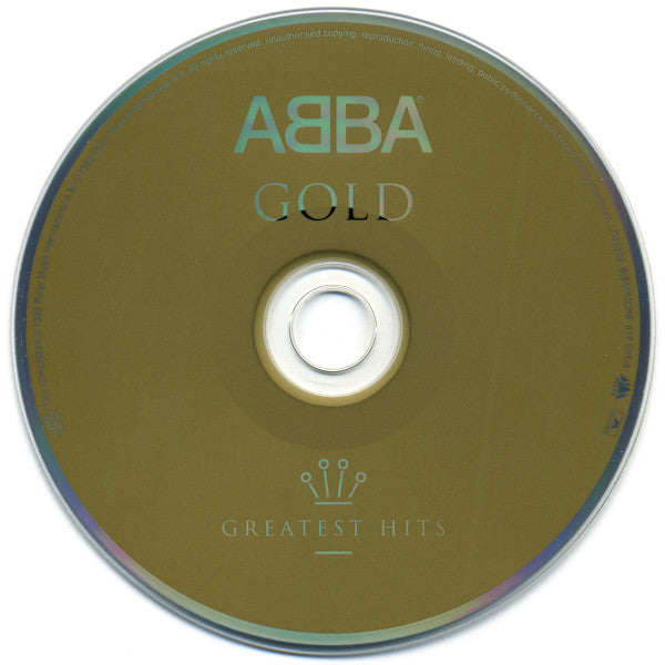 ABBA : Gold (Greatest Hits) (CD, Comp, Ltd, RE, RM, Sig)