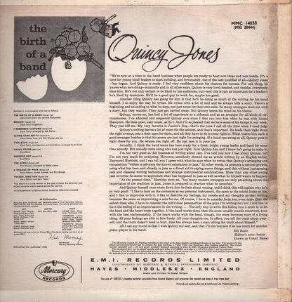 Quincy Jones : The Birth Of A Band! (LP, Album, Mono)