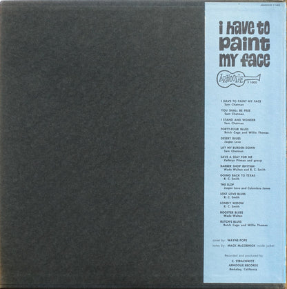 Various : I Have To Paint My Face (LP, Comp, Mono)