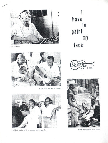 Various : I Have To Paint My Face (LP, Comp, Mono)