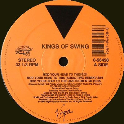 Kings Of Swing : Nod Your Head To This / Go Cocoa! (12")