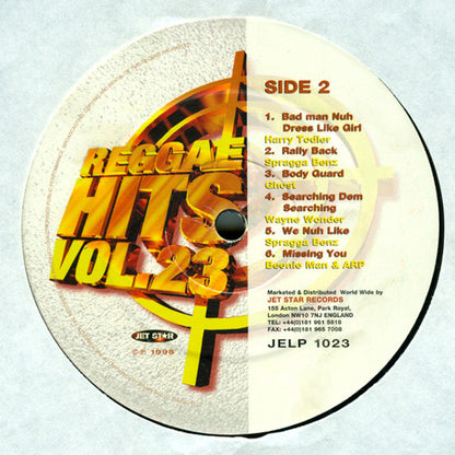 Various : Reggae Hits Vol.23 (LP, Comp)