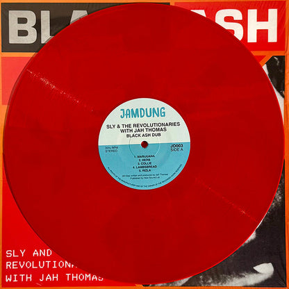 Sly & The Revolutionaries With Jah Thomas : Black Ash Dub (LP, Ltd, RE, Red)