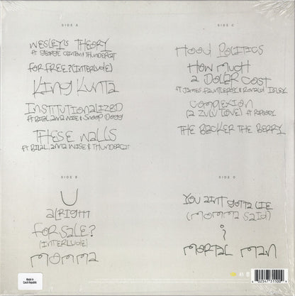 Kendrick Lamar : To Pimp A Butterfly (2xLP, Album, RP, Gat)