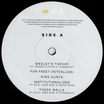 Kendrick Lamar : To Pimp A Butterfly (2xLP, Album, RP, Gat)