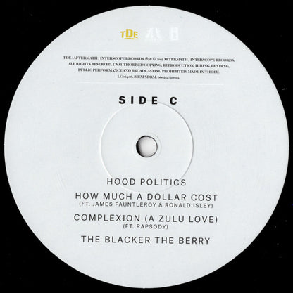 Kendrick Lamar : To Pimp A Butterfly (2xLP, Album, RP, Gat)