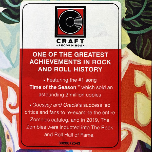 The Zombies : Odessey And Oracle (LP, Album, RE)