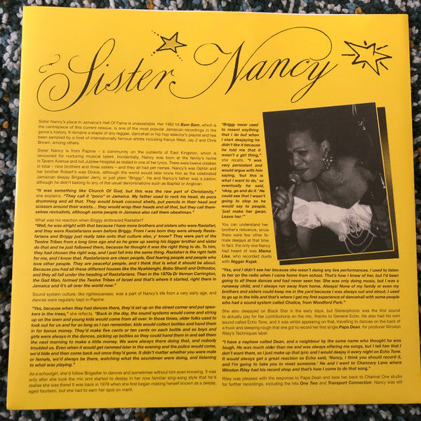 Sister Nancy : One, Two (LP, Album, RSD, RE, RM, Blu)