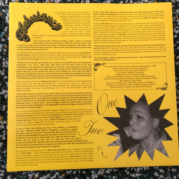 Sister Nancy : One, Two (LP, Album, RSD, RE, RM, Blu)