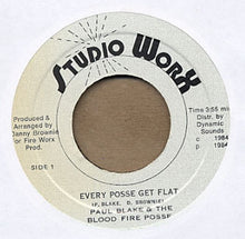 Paul Blake (4) & Bloodfire Possé / Bloodfire Possé : Every Posse Get Flat / Flat Out (7")