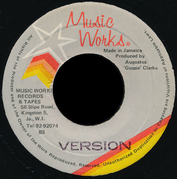 Dean Fraser & The Mighty Diamonds : Ebony & Ivory (7")