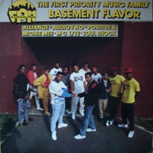 Various : The First Priority Music Family: Basement Flavor (LP, Comp, 1st)