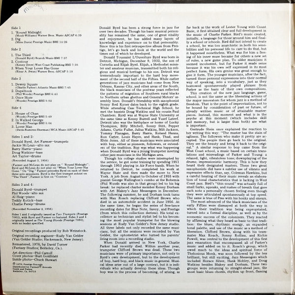 Donald Byrd : House Of Byrd (2xLP, Comp)