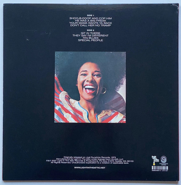 Betty Davis : They Say I'm Different (LP, Album, RE, 200)