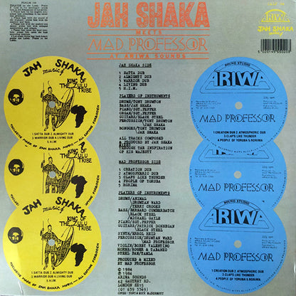 Jah Shaka Meets Mad Professor : At Ariwa Sounds (LP, Album, RE, Ind)