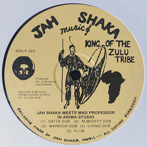Jah Shaka Meets Mad Professor : At Ariwa Sounds (LP, Album, RE, Ind)