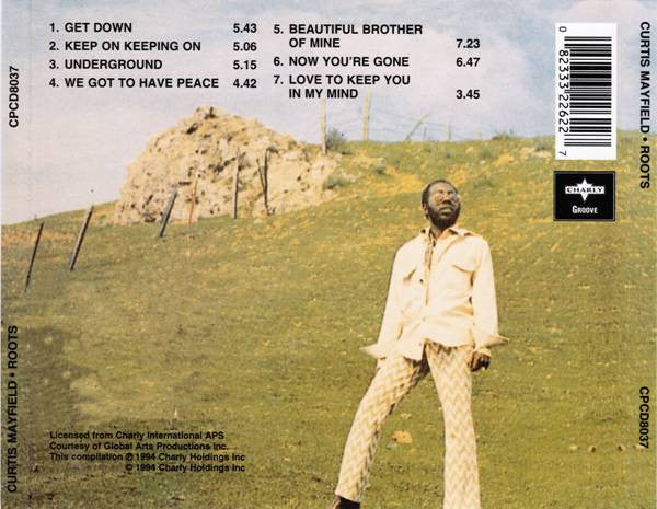 Curtis Mayfield : Roots (CD, Album, RE)