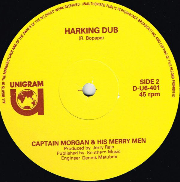 Captain Morgan And His Merry Men : Tom Hark (12", Single)