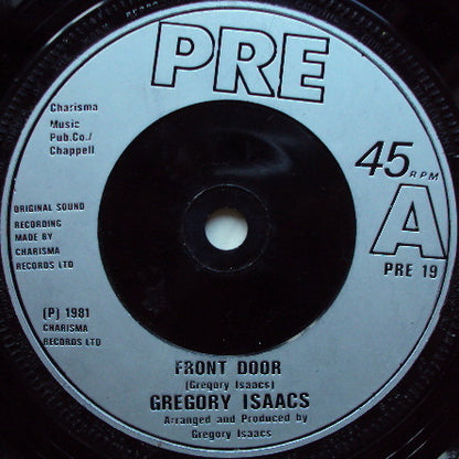 Gregory Isaacs : Front Door (7", Single)
