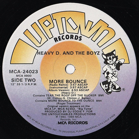 Heavy D. & The Boyz : Big Tyme (12", Single)
