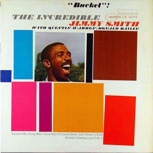 Jimmy Smith : Bucket (LP, Album, Mono)